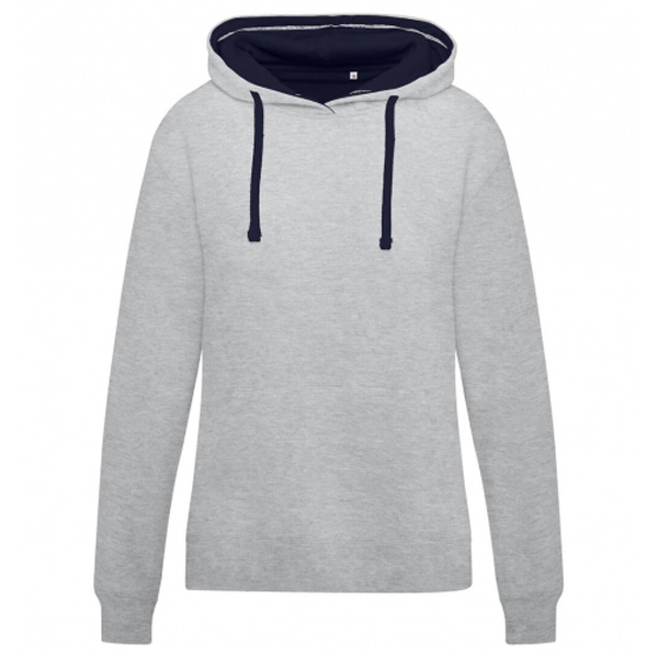 Hoodie Contrast Dames