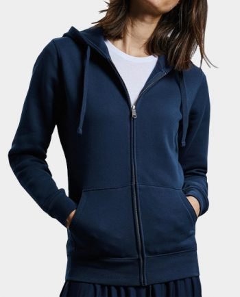 zipped hoodie