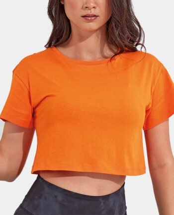 Cropped T-shirt Bedrukken