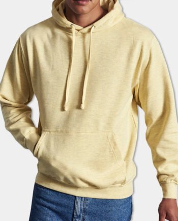 Hoodie in pastelkleur bedrukken