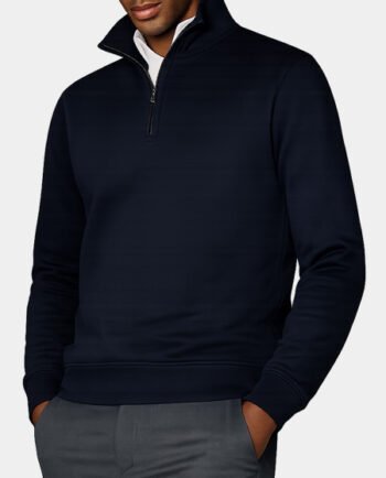 Sweater met ritsje bedrukken